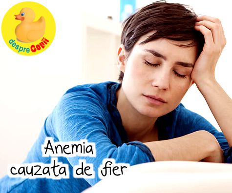 Anemia cauzata de lipsa fierului