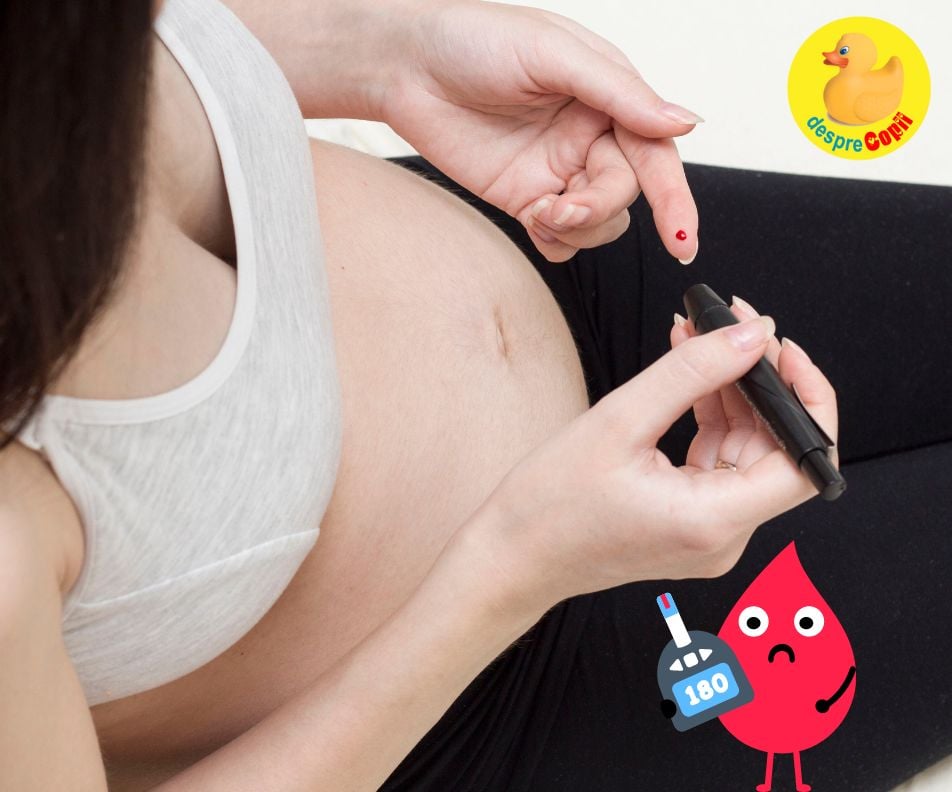 Diabetul in timpul sarcinii -  ce probleme pot aparea