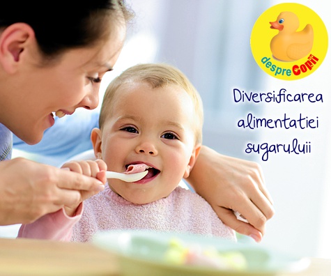 Diversificarea alimentatiei sugarului