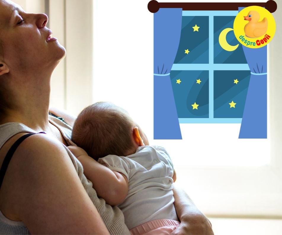 Cand doarme bebelusul toata noaptea -  un raspuns pentru mamicile obosite