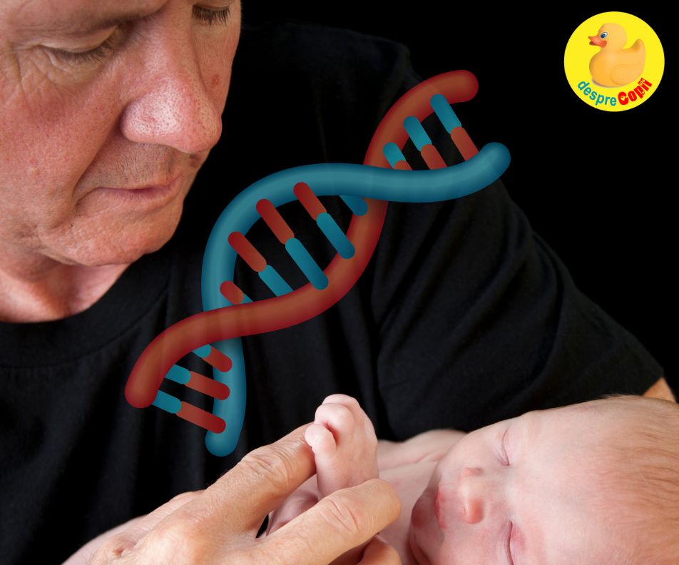 Varsta inaintata a tatalui si maladiile genetice la copii