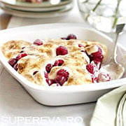 Gratin de cirese si zmeura