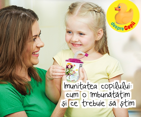 Imunitatea copilului: cum o imbunatatim si ce trebuie sa stim