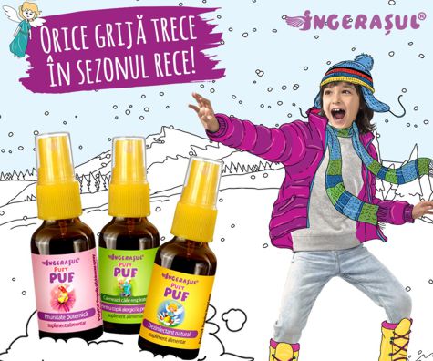 Orice grija trece in sezonul rece cu cele trei produse de la PufyPUF (P)