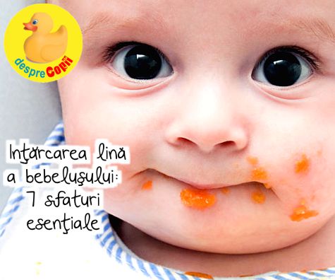 Intarcarea lina a bebelusului: 7 sfaturi esentiale