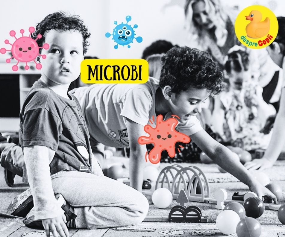 Microbii de la gradinita sau cresa si bolile copilului -  ce trebuie sa stim si cum ii influenteaza imunitatea - sfatul pediatrilor