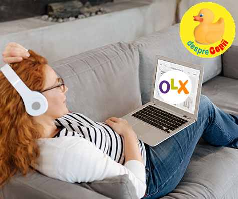 Schimbul intre mamici are loc pe OLX