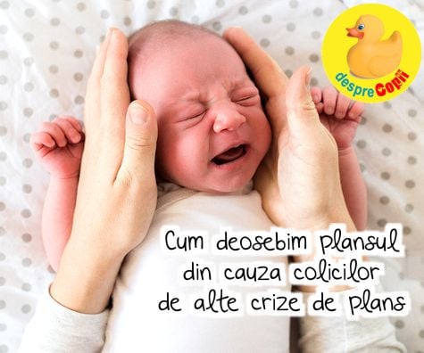 Cum deosebim plansul din cauza colicilor de alte crize de plans