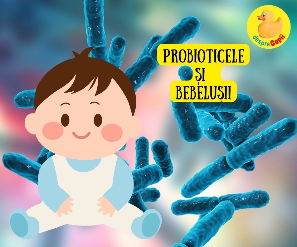 Probiotice pentru bebeluși și copii - ce sunt si sunt cu adevarat necesare? - recomandatile Academiei Americane de Pediatrie