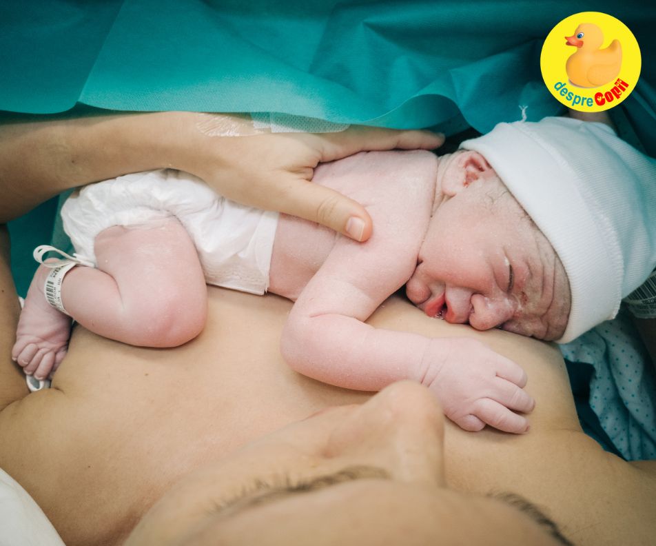 Recuperarea dupa cezariana a fost grea in prima faza - jurnal de mami de bebe