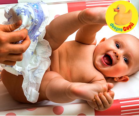 Operatiunea scutecelul: sfaturi pentru un bebe curatel si vesel