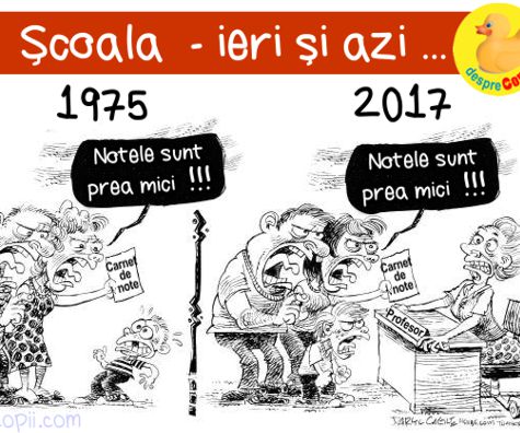 Vrem doar note bune! E gresit?