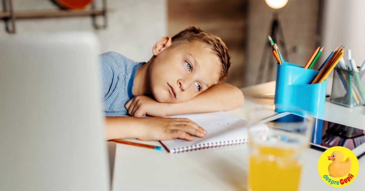 Pot temele pentru acasă provoca dureri de cap copiilor?
