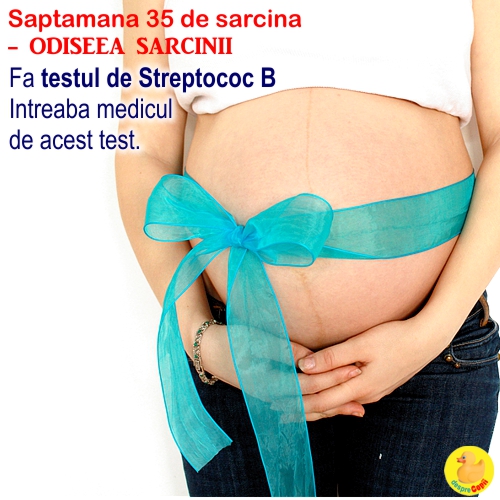 Mama in saptamana 35 de sarcina