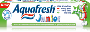 Aquafresh pasta de dinti JUNIOR 6 ani+
