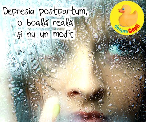 Depresia postpartum, o boala reala si nu un moft