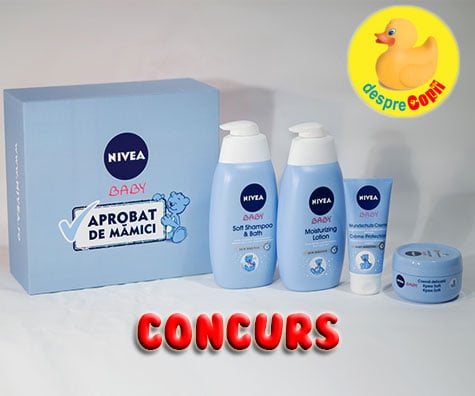 Castiga si testeaza pentru bebelusul tau produse Nivea Baby