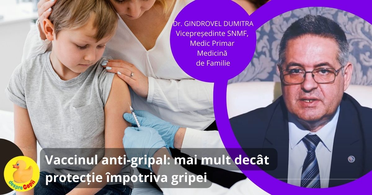 Vaccinul gripal -  mai mult decat protectie impotriva gripei - sfatul medicului