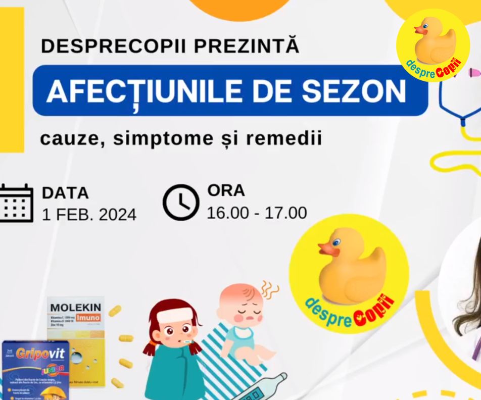 Afectiunile de sezon -  cauze, simptome si remedii (Q&A cu doi medici pediatri de top)