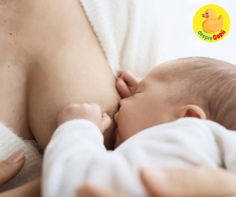 Sfaturi din partea specialistului pentru un start bun in alaptare