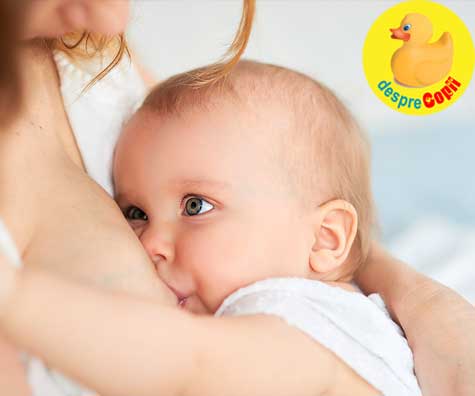 Alaptarea bebelusului nu inlocuieste imunizarea sa prin vaccinare - iata ce trebuie sa stii draga mami