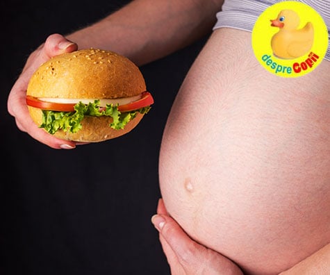 Alimentatia mamei in timpul sarcinii influenteaza greutatea dar si inteligenta copilului