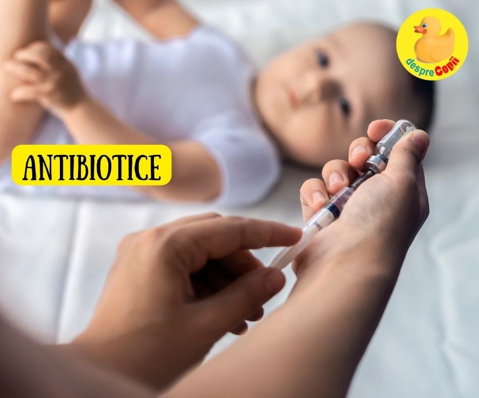 Antibiotice la Bebeluși: iata cum pot afecta greutatea si sanatatea lor
