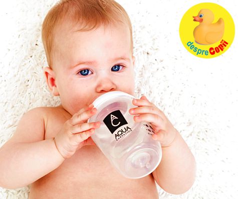 Diversificarea bebelusului: de ce apa e importanta
