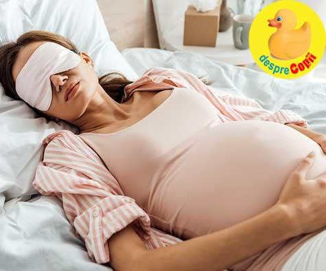 Te simti obosita in timpul sarcinii? Sindromnul de apnee in somn poate fi cauza