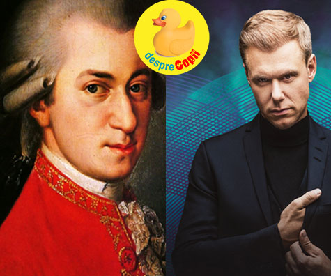 Armin van Buuren sau Mozart la ora de muzica?