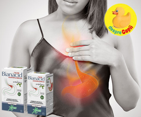 NeoBianacid - Un nou mod de a trata aciditatea si refluxul gastroesofagian