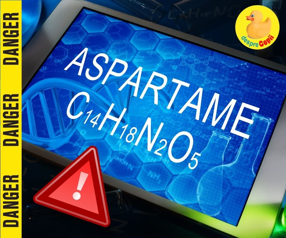Aspartamul: indulcitor artificial - este clasificat drept posibil cancerigen de catre Agentia OMS de Cercetare a Cancerului