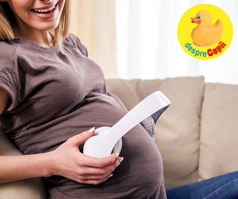In burtica mamei: ce aude bebelusul - de la palavragelile lui mami la muzica preferata a lui tati