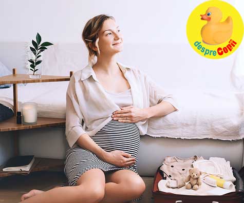 Bagajul pentru maternitate e gata din saptamana 32 - jurnal de sarcina