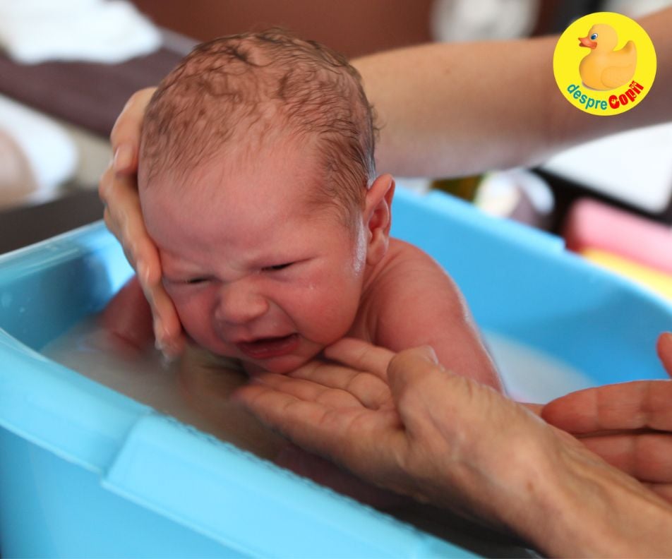Frica de baie a bebelușului: cum procedam - motive si sfaturi