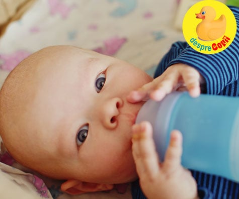 E foarte cald: ar trebui sa le dam sugarilor apa? Aceasta este recomandarea medicilor pediatri.