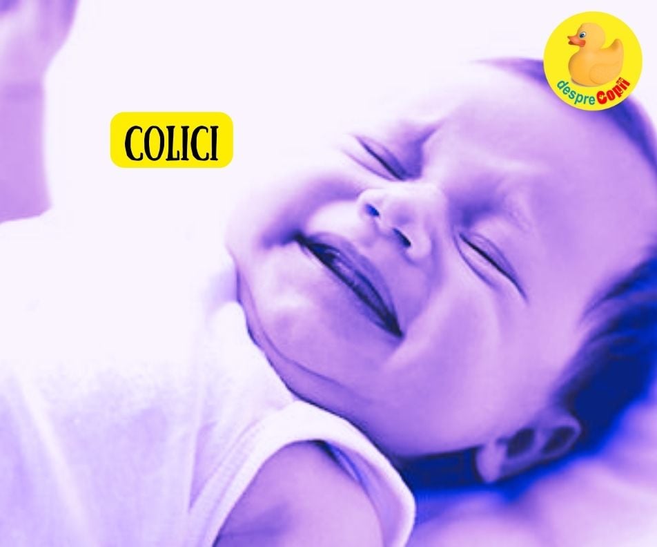 Cum pot ajuta bebelusul cand are colici? 10 sfaturi practice cand bebe e agitat