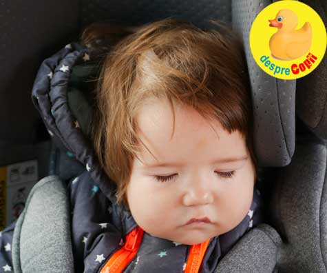 Bebelusii adorm mai usor in masina - Iata de ce plimbarile cu masina il adorm pe bebelus