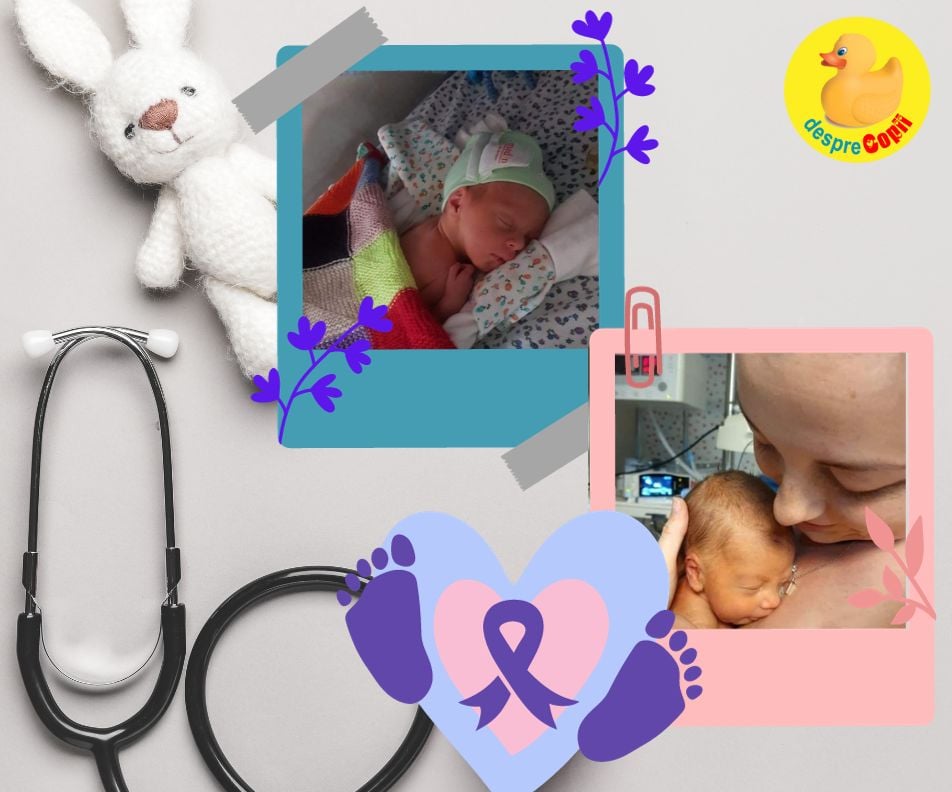 Primele zile ale bebelusului meu cu icter agresiv de prematuritate si o infectie gastrointestinala - jurnal de mami de bebe