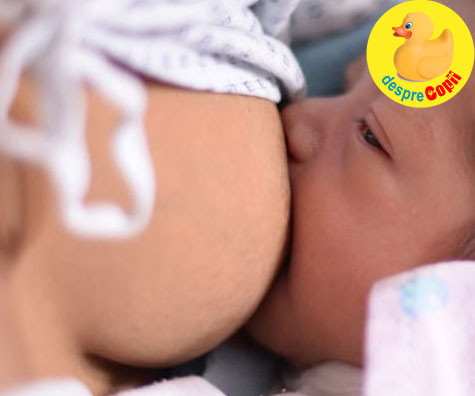 Bebelusul refuza sanul? O cauza ar putea fi reflexul lent de ejectie al laptelui matern