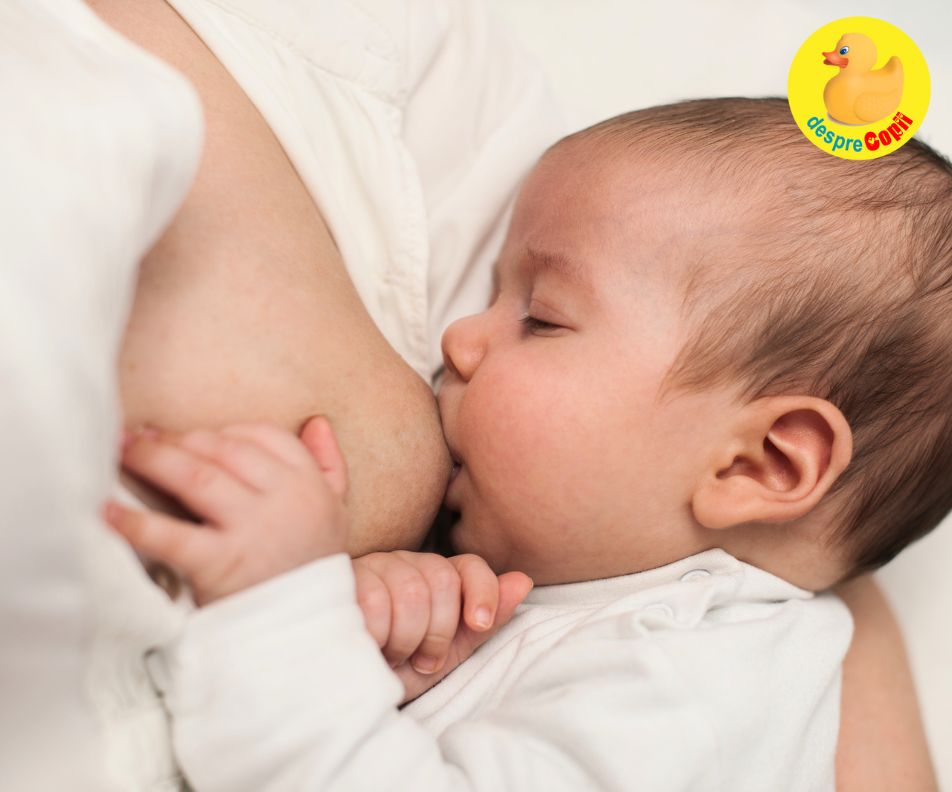 Bebelusii alaptati au intestinele mai sanatoase: un sistem digestiv mai sanatos si mai multa imunitate