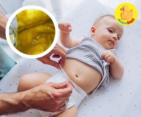 Bebelusul are mucus in scaun - care sunt cauzele? Sfatul medicului pediatru.