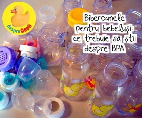 Biberoanele pentru bebelusi: ce trebuie sa stii despre BPA