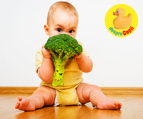 Introducerea legumelor in alimentatia bebelusului - diagrama