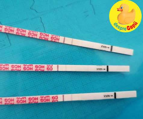Test pozitiv de sarcina: bucurie mare dupa 1 an de incercari  - jurnal de sarcina