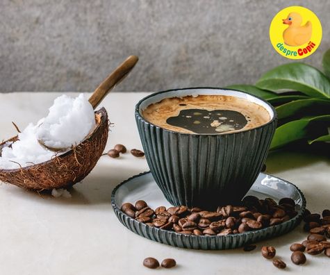 Cafea cu ulei de nuca de cocos - sau cadoul zilnic de energie si imunitate