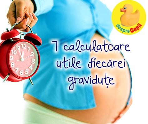 7 calculatoare de sarcina utile fiecarei femei insarcinate