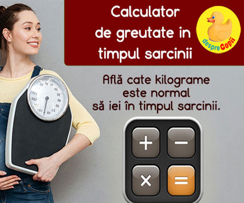 Calculator de greutate in sarcina