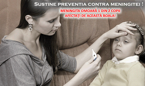 Sustine alaturi de noi preventia contra meningitei 