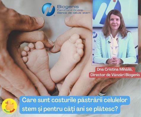 Care sunt costurile pastrarii celulelor stem si pentru cati ani se platesc?